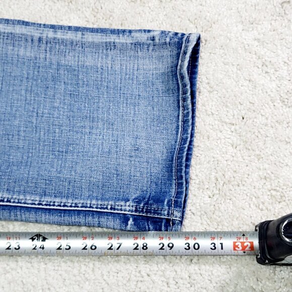 Buffalo David Bitton Driven X Jeans Men 34x30 Blue Relaxed Straight Stretch - Picture 9 of 10